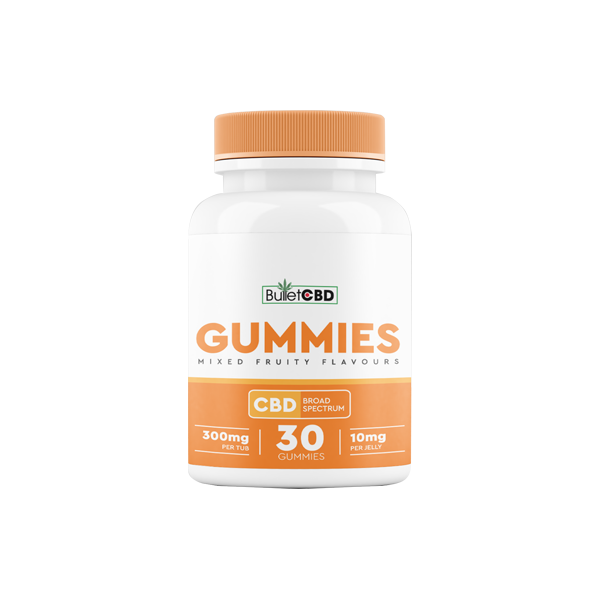 Bullet CBD 300mg - 1000mg Broad Spectrum CBD Gummies - 30 Pieces