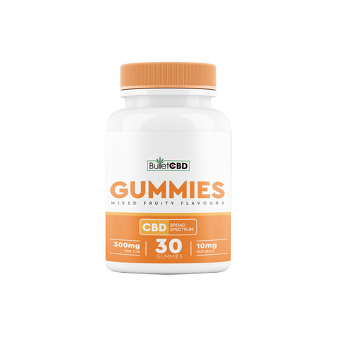 Bullet CBD 300mg - 1000mg Broad Spectrum CBD Gummies - 30 Pieces