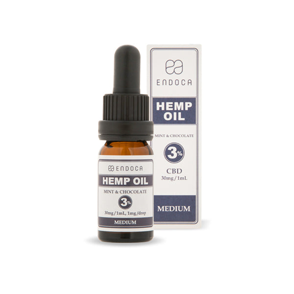 Endoca 300mg - 1500 CBD or CBD/CBDa Hemp Oil Drops - 10ml