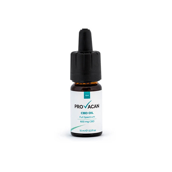 Provacan 600mg - 2400mg Full Spectrum CBD Oil - 10ml