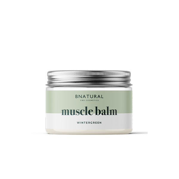 Bnatural Wintergreen 1000mg CBD Muscle Balm - 50ml