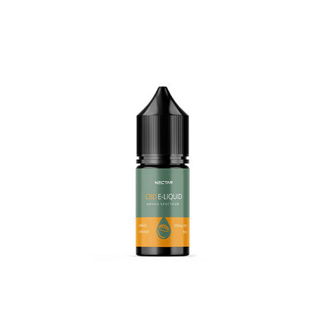 Nectar Mango 250mg CBD Vaping Liquid - 10ml