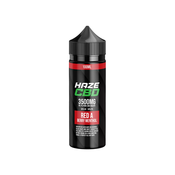 Haze 3500mg CBD Vaping Liquid 100ml (50VG/50PG)