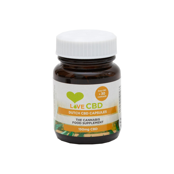 Love CBD 150mg- 300mg Dutch CBD Capsules