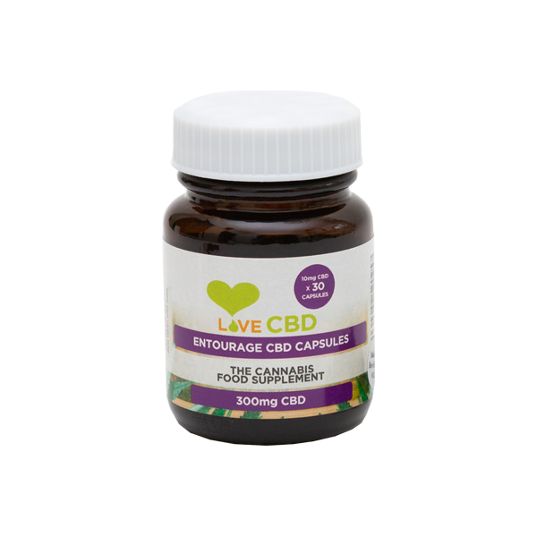 Love CBD 300mg - 600mg Entourage CBD Capsules