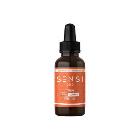 Sensi CBD 500mg - 5000ng CBD Broad-Spectrum Tinture Oil 30ml (BUY 1 GET 1 FREE)