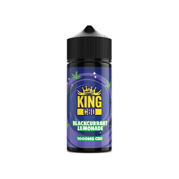 King CBD 1000mg CBD E-liquid 120ml (BUY 1 GET 1 FREE)