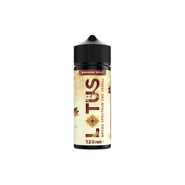 Lotus Leaf CBD 2500mg Vaping Liquid 100ml (70VG/30PG) - CBD Shack